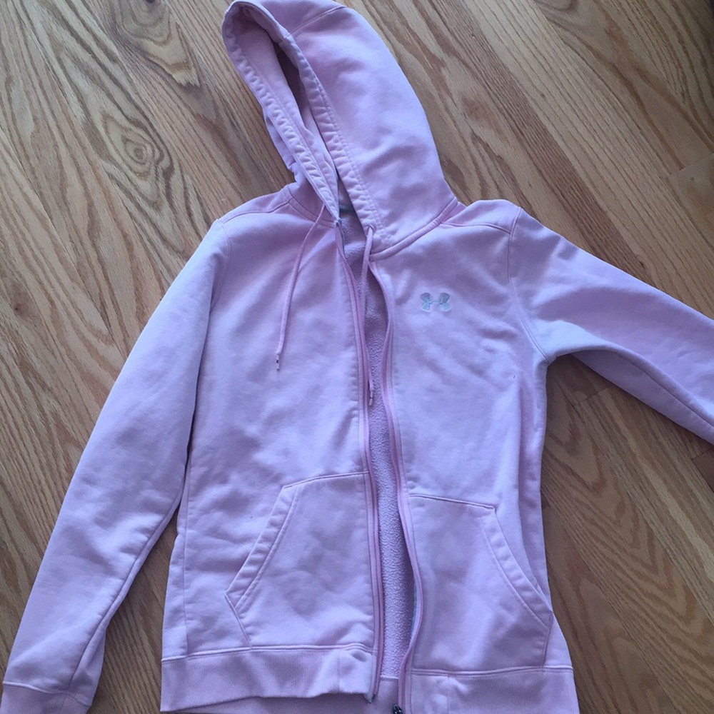 Under armour zip up hoodie